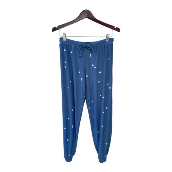 CHASER Starry Bolts Pant Joggers Sz L - Picture 2 of 8